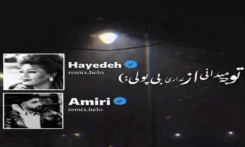  هایده شایع پوری رضا کرمی تارا محمد امیری تو چه میدانی از نداری بی پولی